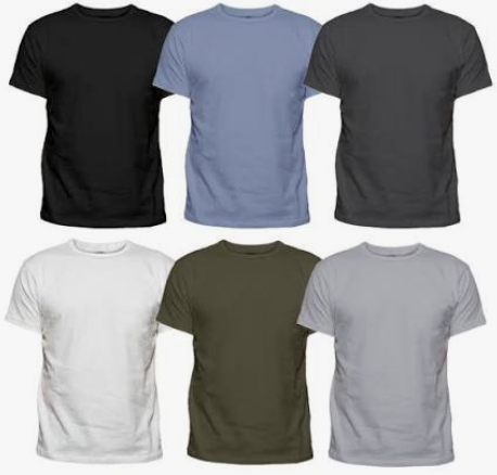 เสื้อยืดคอกลม พรีเมียมคอตตอน