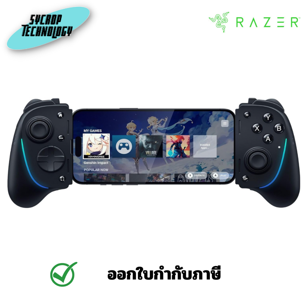 Razer Kishi Ultra - USB-C gaming controller for iPhone, Android smartphones and iPad Mini