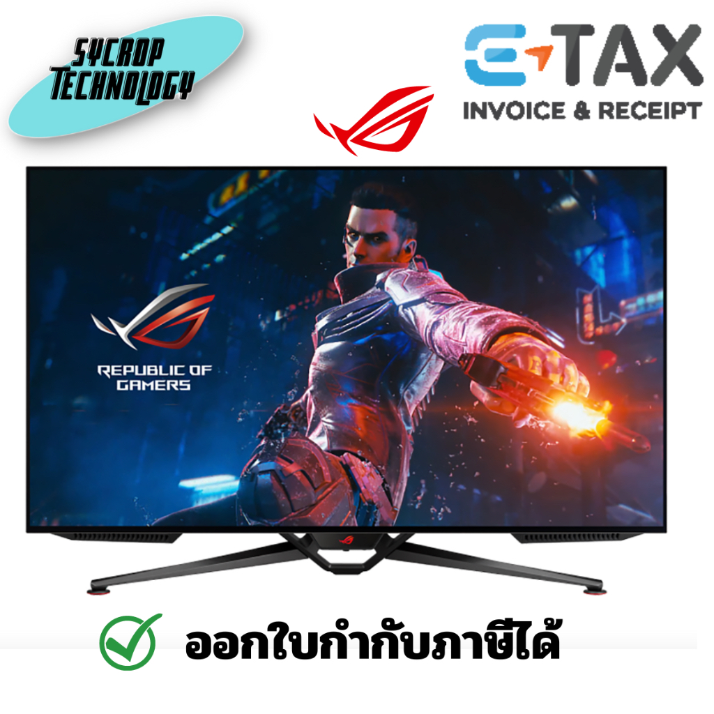 ASUS ROG Swift OLED PG42UQ 41.5 นิ้ว 4K Monitor ประกันศูนยื เช็คสินค้าก่อนสั่งซื้อ