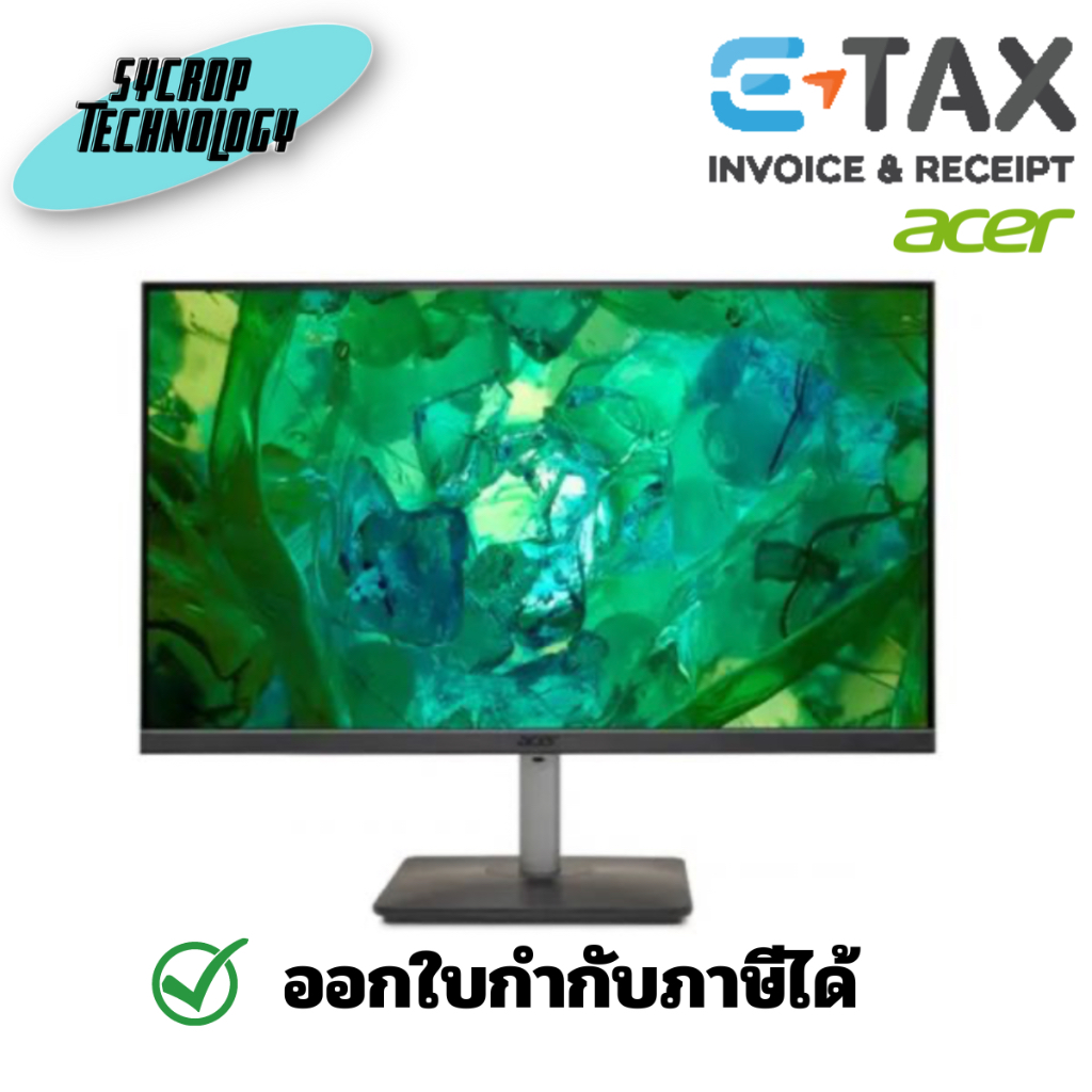 จอมอนิเตอร์ Monitor Acer Vero LED 23.8" RS242Y bpamix (UM.QR2ST.002) ประกันศูนย์ เช็คสินค้าก่นสั่งซื้อ