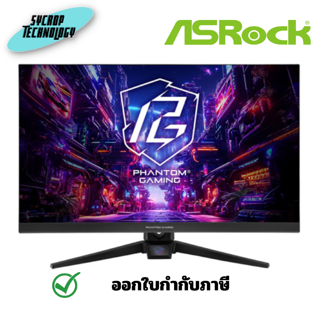 ASRock PG27FFT1A 27 นิ้ว FHD 180Hz AMD FreeSync IPS Gaming Monitor ประกันศูนย์