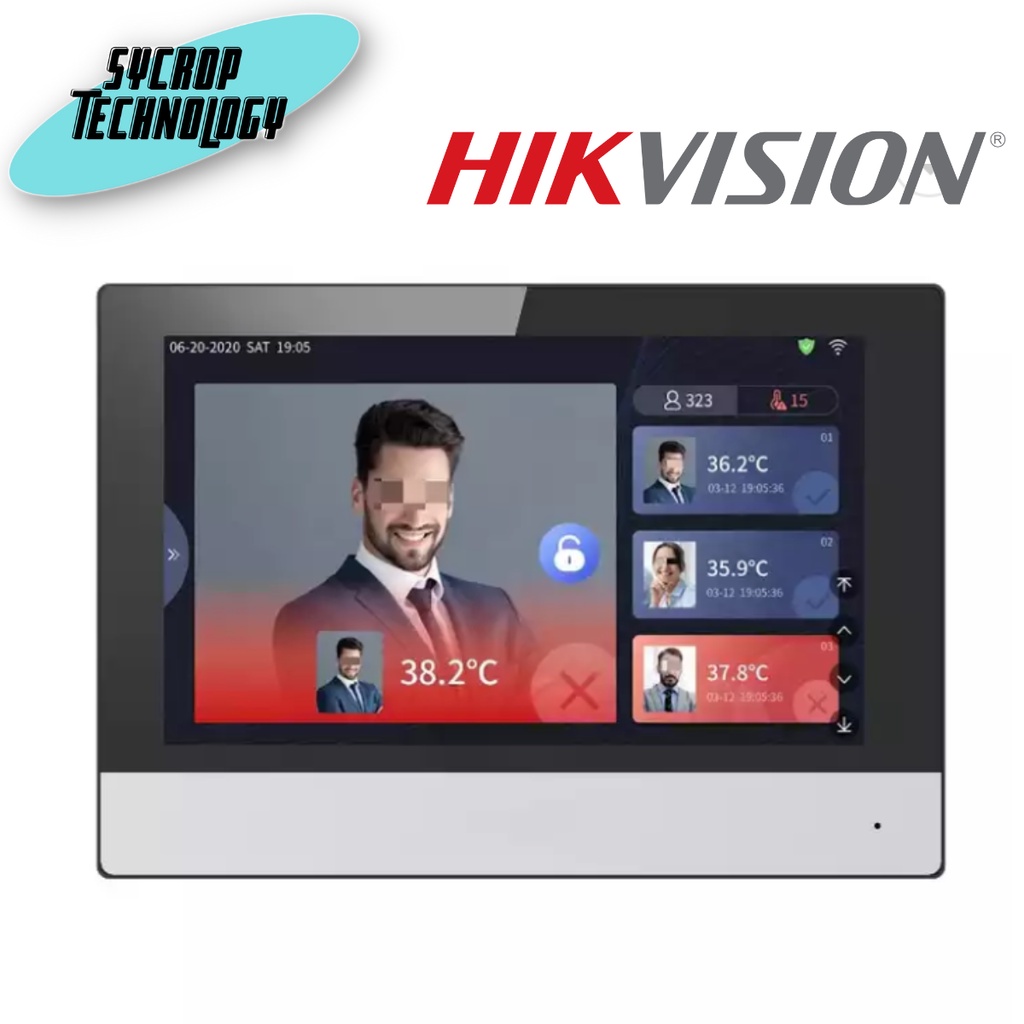 Hikvision DS-KC001 7" Video Intercom Monitoring Tablet ประกันศูนย์ เช็คสินค้าก่อนสั่งซื้อ