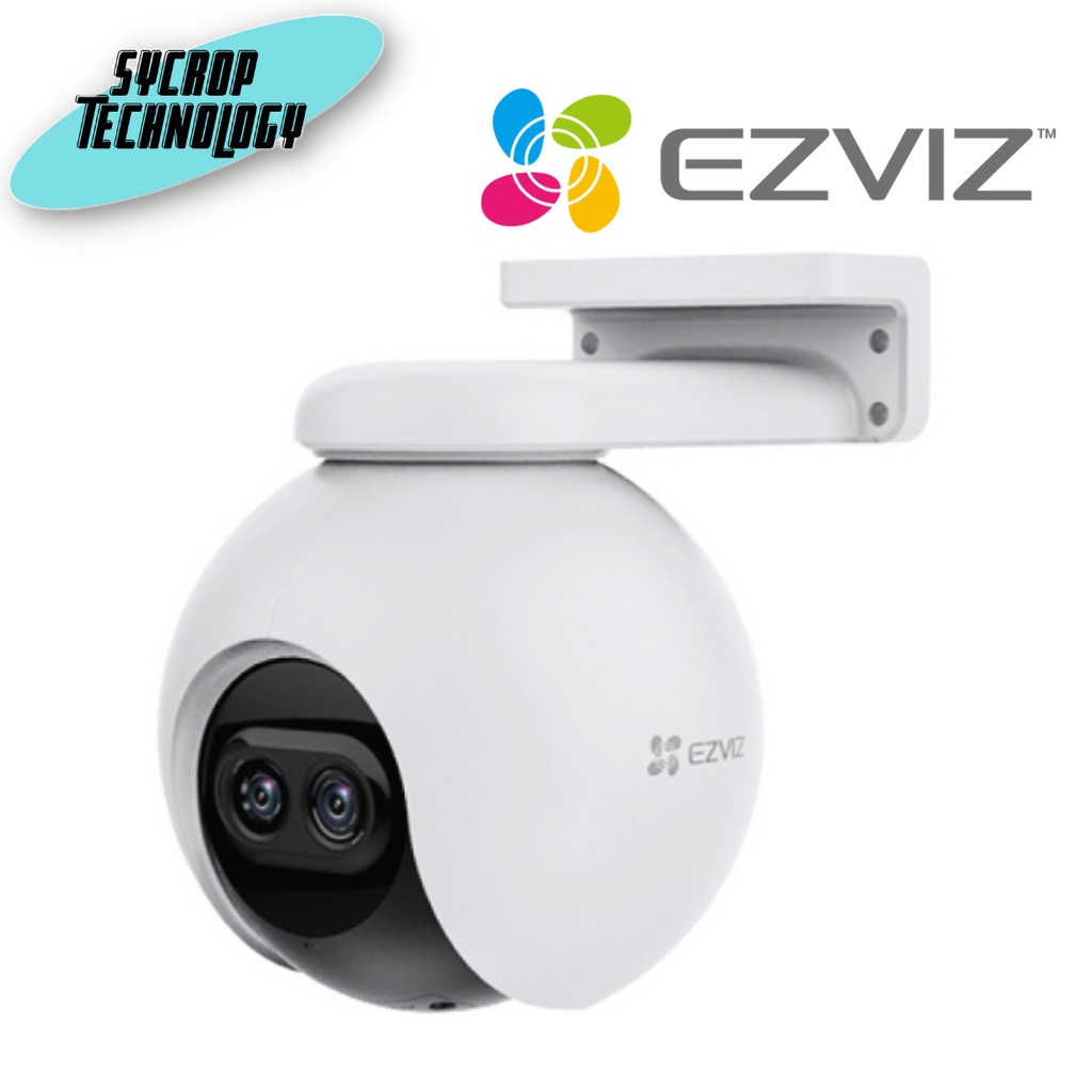 กล้อง EZVIZ C8PF - Dual-Lens Pan & Tilt Wi-Fi Camera ประกันศูนย์ เช็คสินค้าก่อนสั่งซื้อ