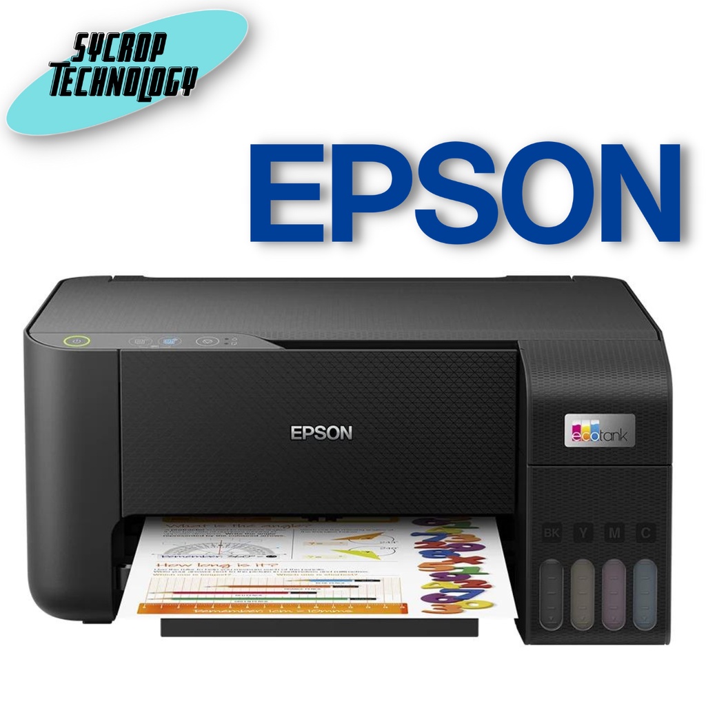 Epson EcoTank L3210 A4 All-in-One Ink Tank Printer ประกันศูนย์ ออกใบกำกับภาษีได้