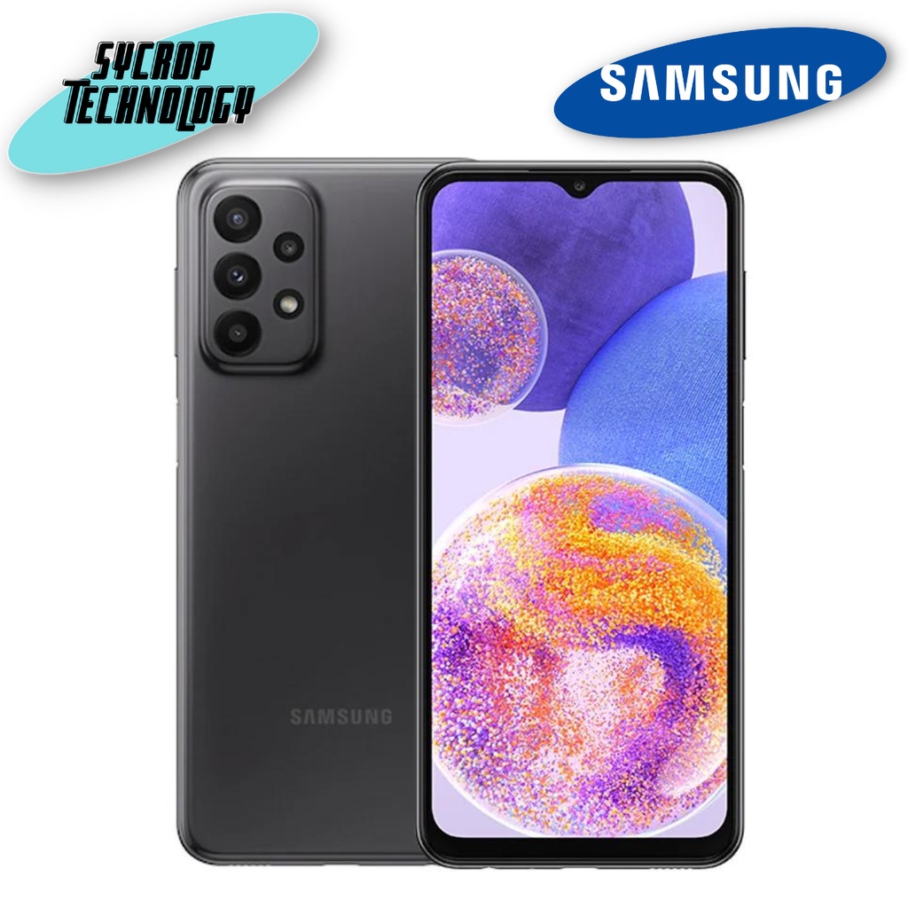 สมาร์ทโฟน Samsung Galaxy A23 (6+128GB) Black ประกันศูนย์ เช็คสินค้าก่อนสั่งซื้อ