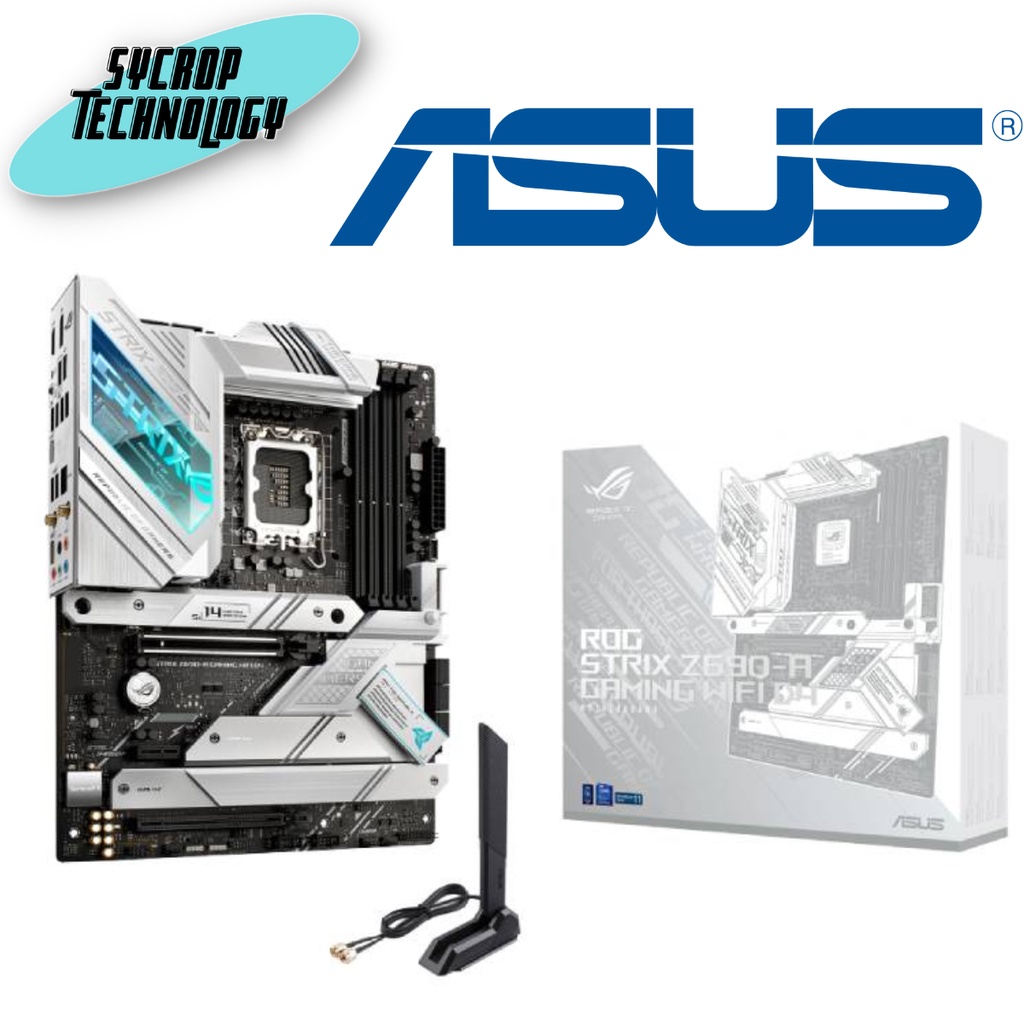 เมนบอร์ด ASUS Mainboard ROG STRIX Z690-A GAMING WIFI D4 LGA-1700 ประกันศูนย์ เช็คสินค้าก่อนสั่งซื้อ