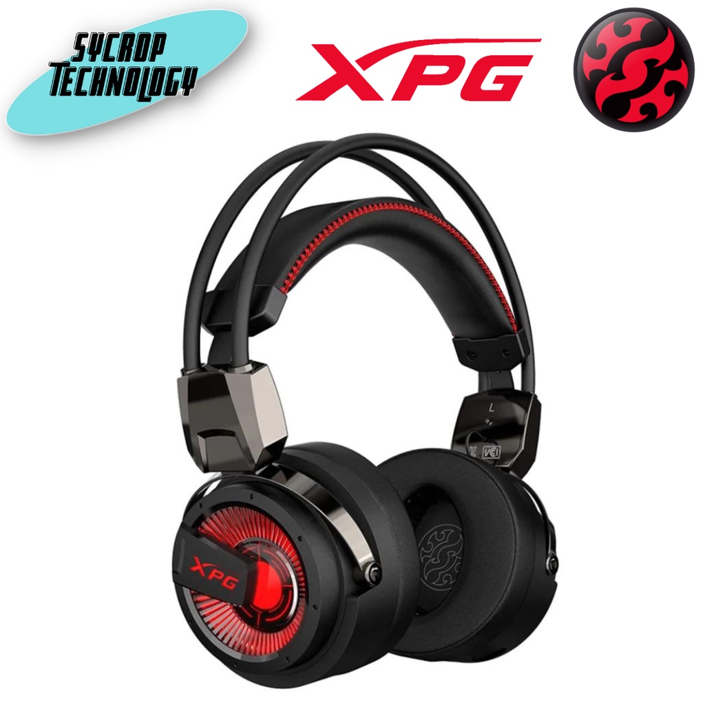 หูฟังเกมมิ่ง XPG PRECOG GAMING HEADSET รุ่น XPG-75260015 RED LED (สีดำ) ประกันศูนย์ เช็คสินค้าก่อนสั่งซื้อ