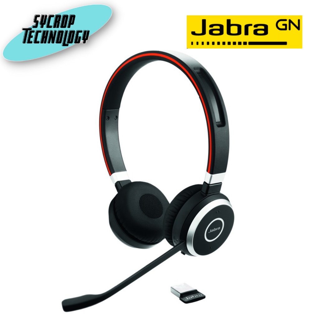 JABRA EVOLVE 65 MS STEREO แบบสองหู  เพื่อใช้ในสํานักงาน พบกับประสบการณ์ UC ท่ีคุณภาพดีเยียม