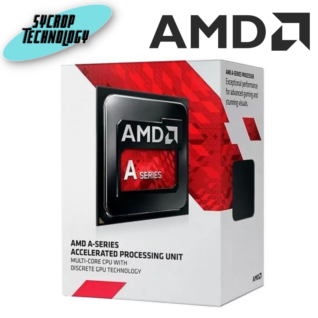 AMD A8-7680 Quad-Core 3.8GHz Socket FM2+ 65W AD7680ACABBOX Desktop Processor Radeon R7 ประกันศูนย์เช็คสินค้าก่อนสั่งซื้อ