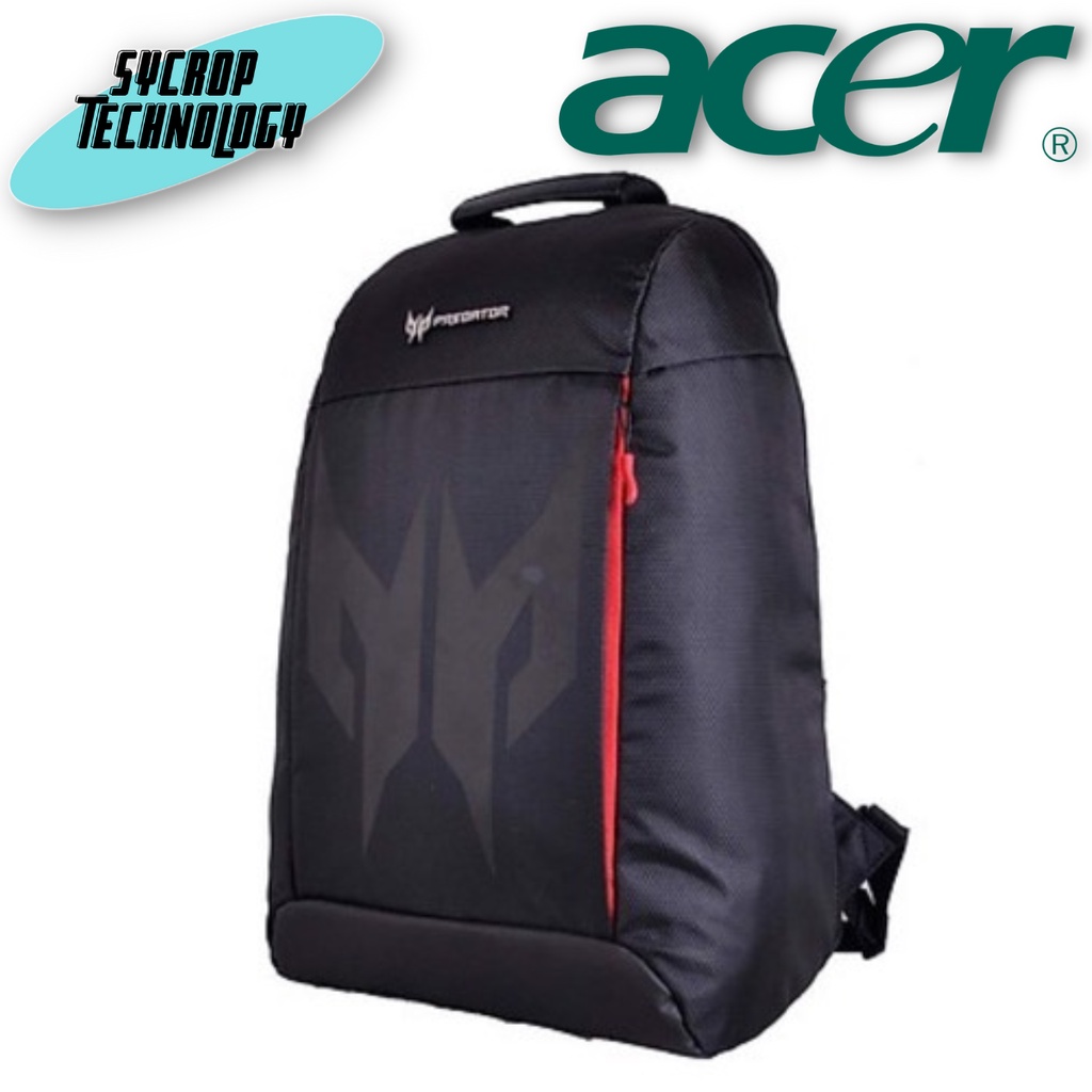 กระเป๋าโน้ตบุ๊ค Acer Backpack ขนาด 15.6 นิ้ว (Predator Logo) V.2 สินค้าศูนย์ เช็คสินค้าก่อนสั่งซื้อ