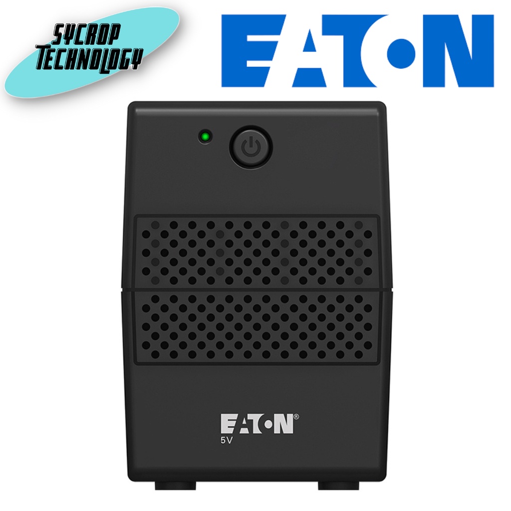 UPS (เครื่องสำรองไฟฟ้า) EATON 5V 850VA TOWER TH (9C00-53239EN1) BLACK ประกันศูนย์ เช็คสินค้าก่อนสั่งซื้อ