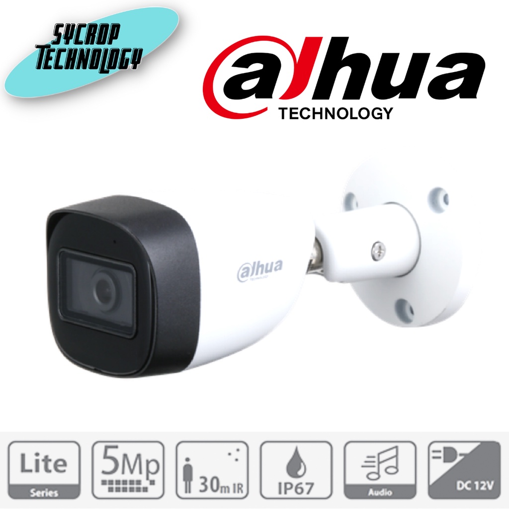กล้องวงจรปิด DAHUA HAC-HFW1500CM(-A) 5MP Starlight HDCVI IR Bullet Camera ประกันศูนย์ เช็คสินค้าก่อนสั่งซื้อ - 3.6