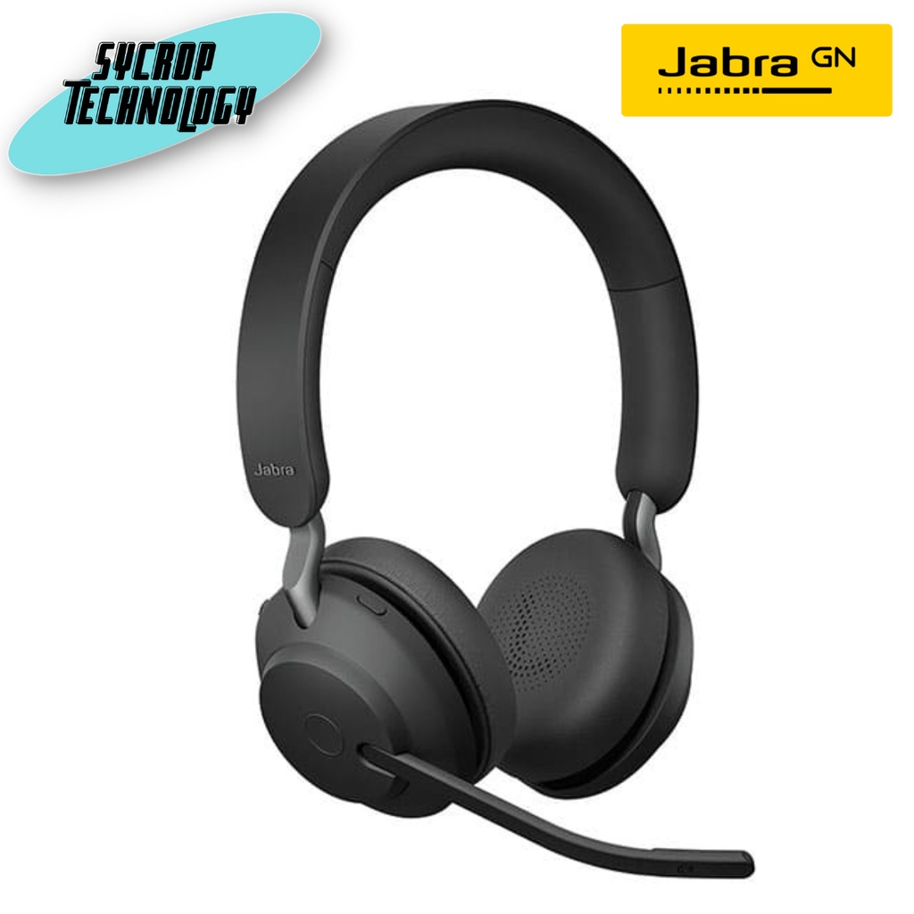 Jabra Evolve2 65 LINK380A MS Stereo BLACK USB-A (NO STAND) (JBA-26599-999-999) ประกันศูนย์