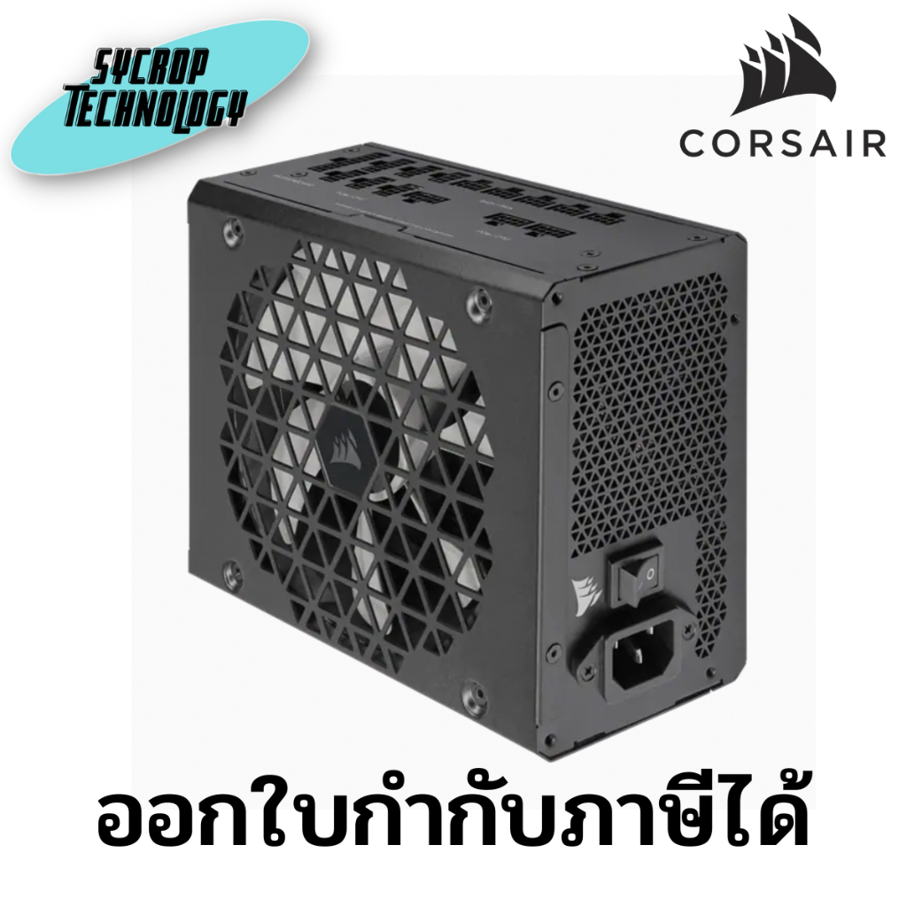 พาวเวอร์ซัพพลาย RM1000x SHIFT 80 PLUS Gold Fully Modular ATX Power Supply ประกันศูนย์ เช็คสินค้าก่อนสั่งซื้อ
