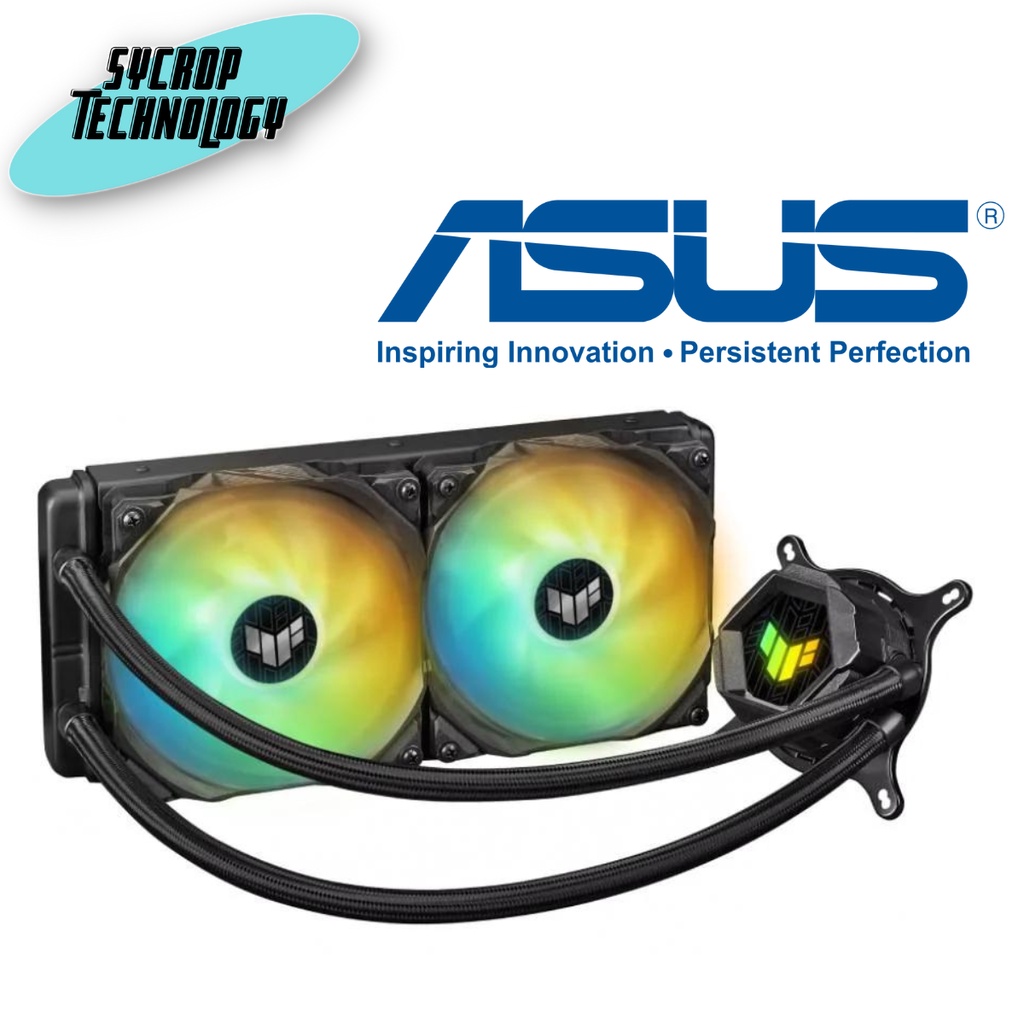 ชุดระบายความร้อนซีพียู Asus CPU Liquid Cooling TUF GAMING LC 240 ARGB ประกันศูนย์ เช็คสินค้าก่อนสั่งซื้อ