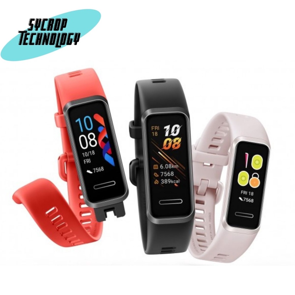 HUAWEI WATCH นาฬิกาสมาร์ทวอช BAND4 AMBER SUNRISE - SAKULA PINK