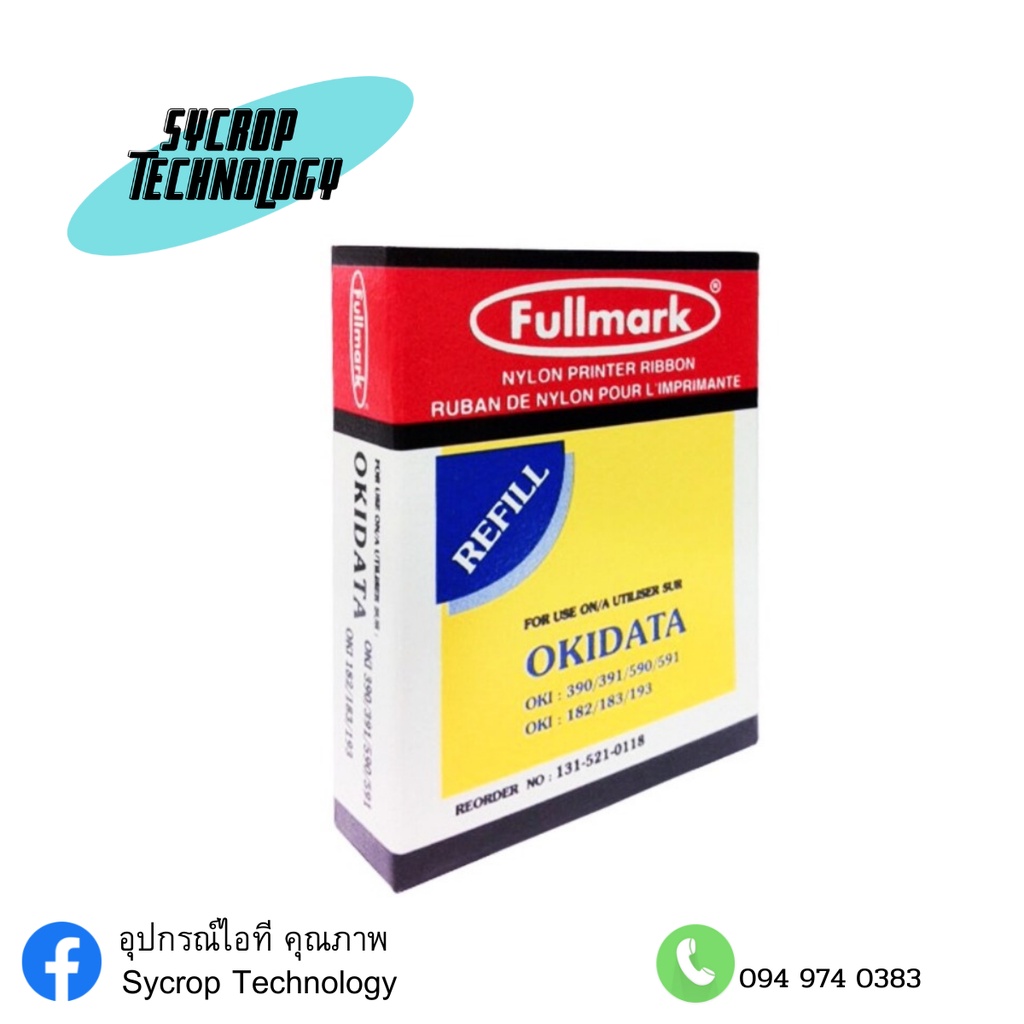 FULLMARK  รีฟิลส์ผ้าหมึกดอทฯ ฟูลมาร์ค RF-LQ100