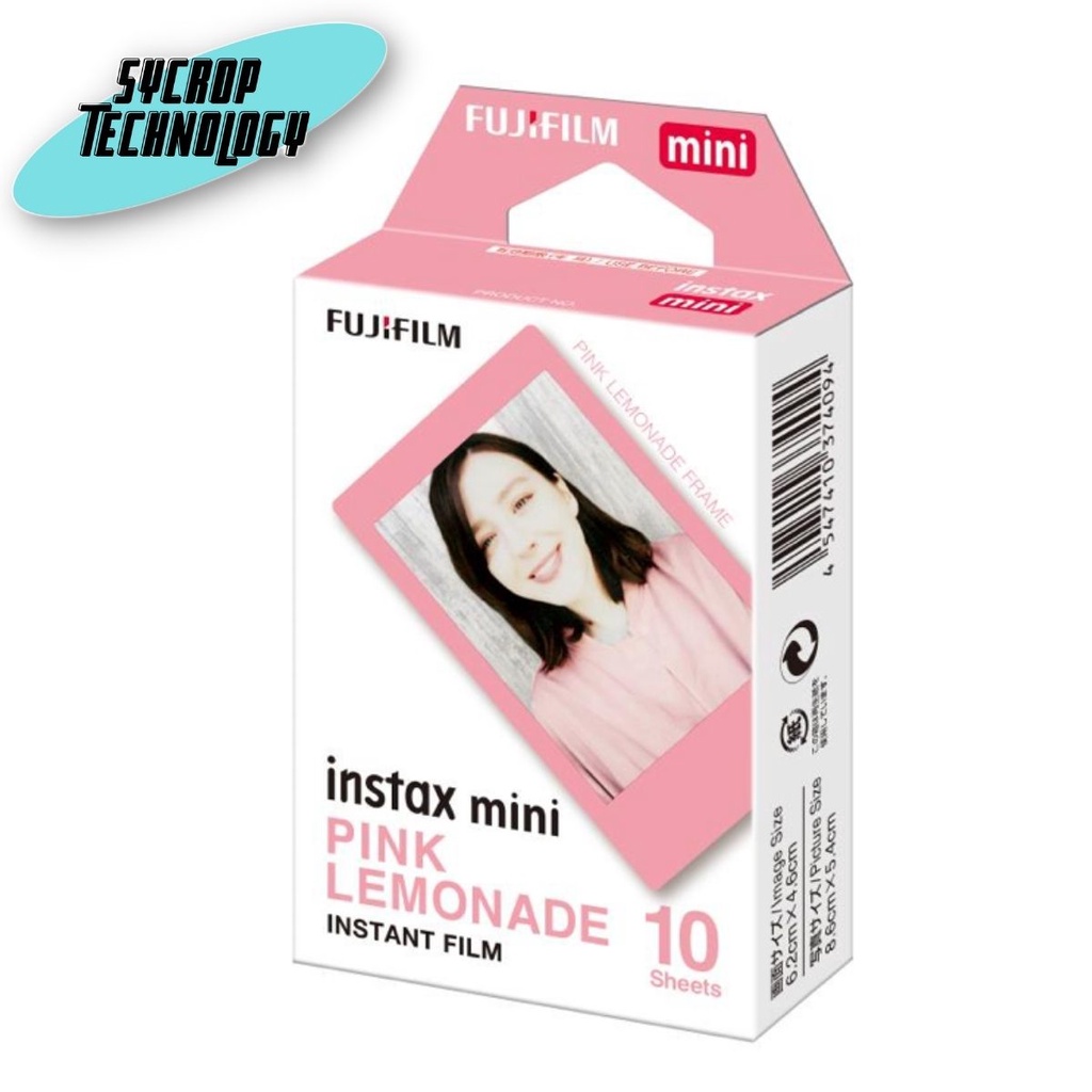 PAPER (กระดาษโฟโต้) FUJIFILM INSTAX MINI FILM PINK LEMONADE FLAME