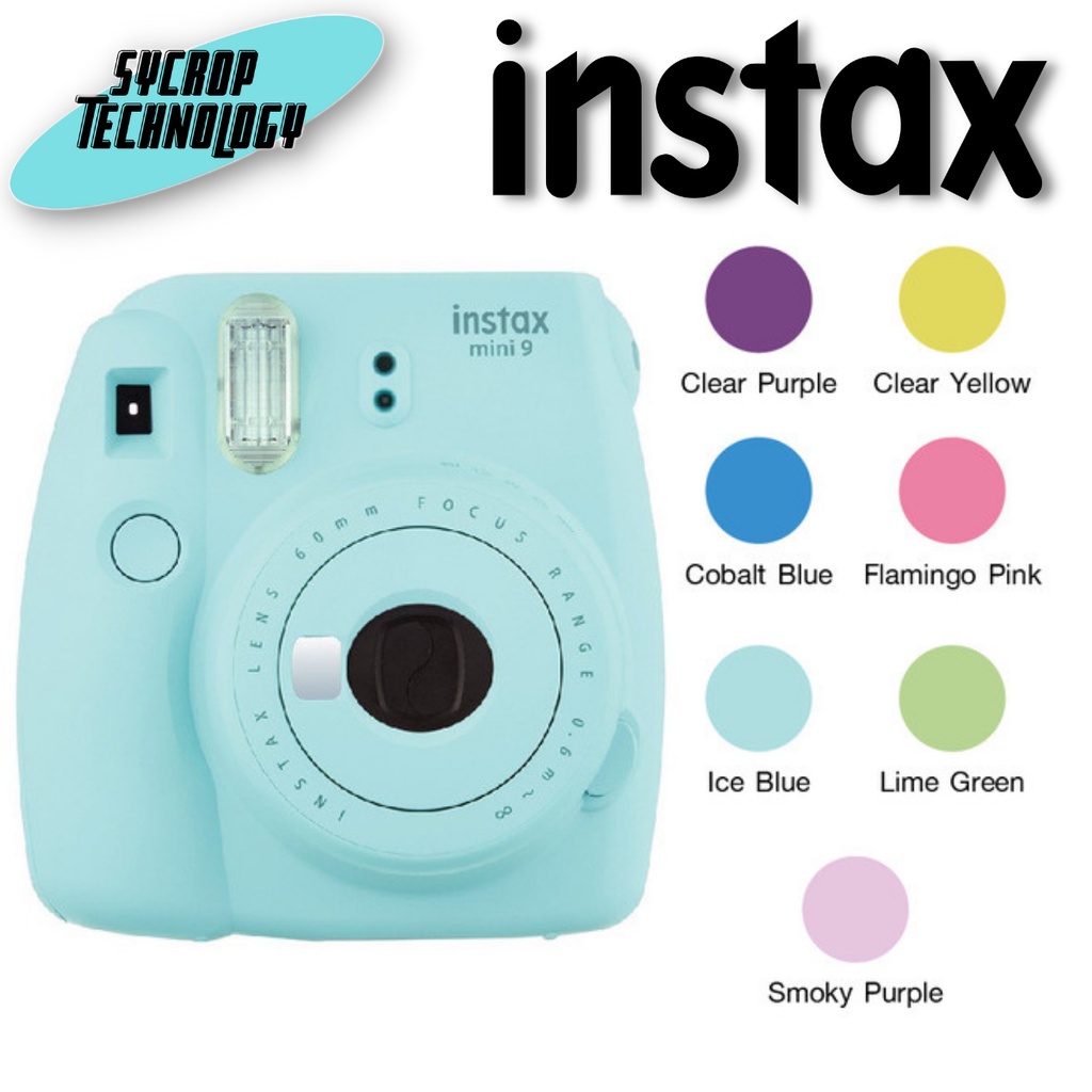 INSTAX MINI 9 (ICE BLUE) (กล้องฟิล์มอินสแตนท์)
