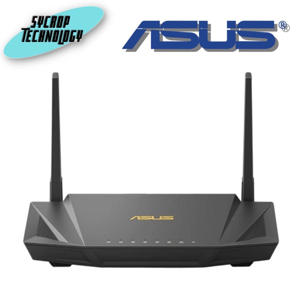 ROUTER (เราเตอร์) ASUS RT-AX56U AX1800 DUAL BAND WI-FI 6 (802.11AX) ROUTER