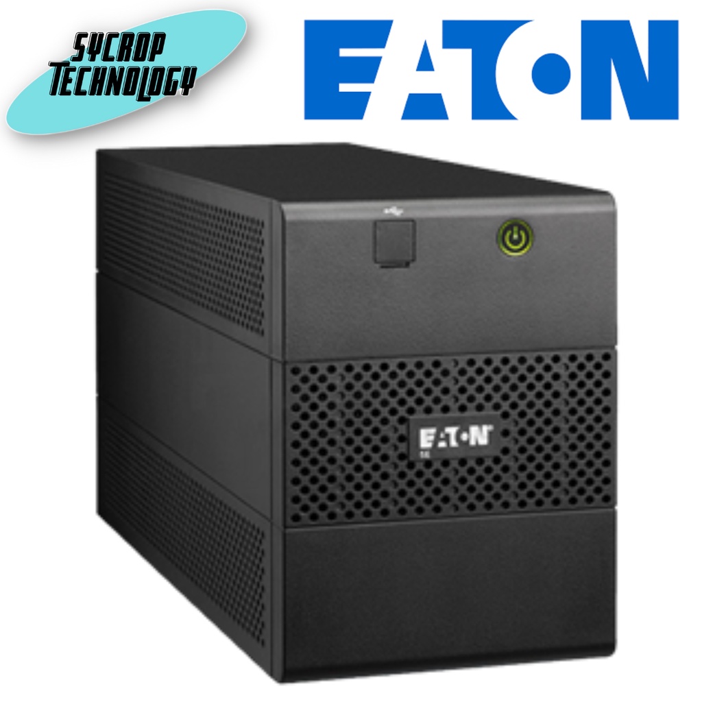 UPS (เครื่องสำรองไฟฟ้า) EATON 5E 1100VA TOWER (9C00-63012N) BLACK ประกันศุนย์ เช็คสินค้าก่อนสั่งซื้อ