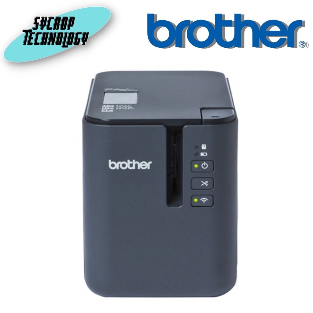 LABEL PRINTER (เครื่องพิมพ์ฉลากแบบพกพา) BROTHER PT-P900W BLACK