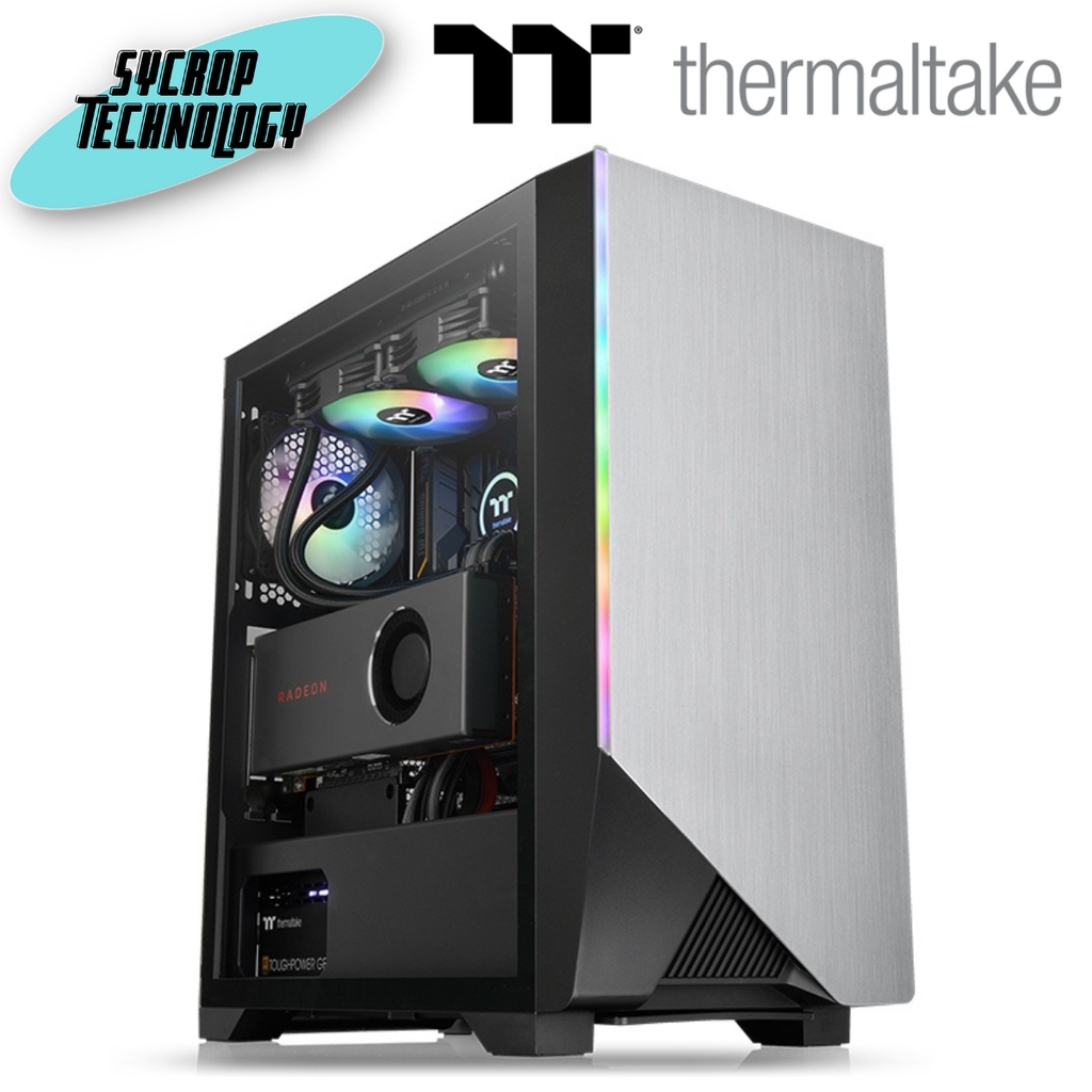 เคสคอมพิวเตอร์ Thermaltake H550 ARGB Mid Tower ATX Case TG CA-1P4-00M1WN-00 ประกันศูนย์ เช็คสินค้าก่อนสั่งซื้อ