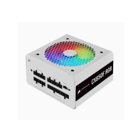CX650F RGB White - 80 PLUS® Bronze (CP-9020226-NA)