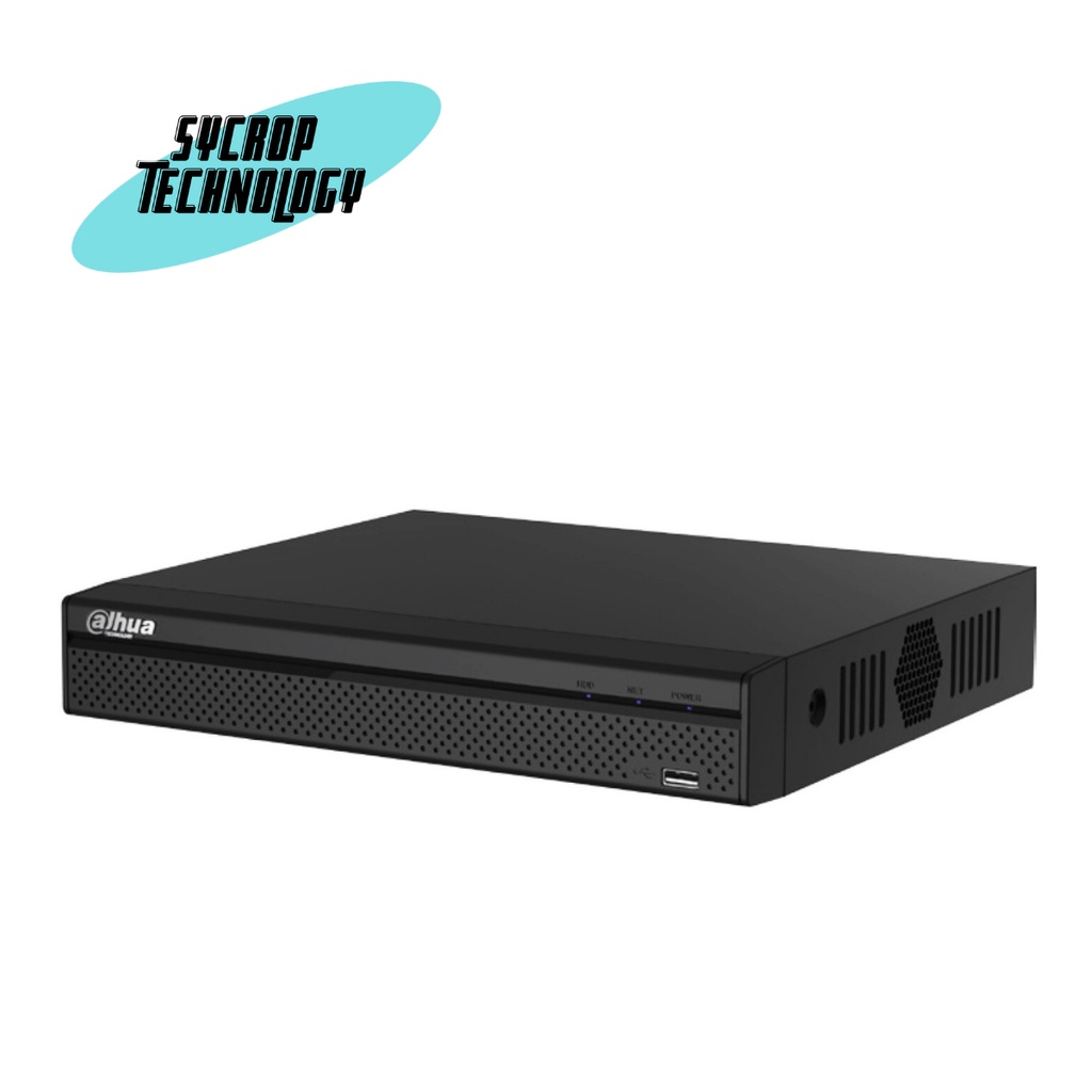 DAHUA เครื่องบันทึก 1 ล้านพิกเซล 4 ช่อง รุ่น DH-XVR4104HS-X1