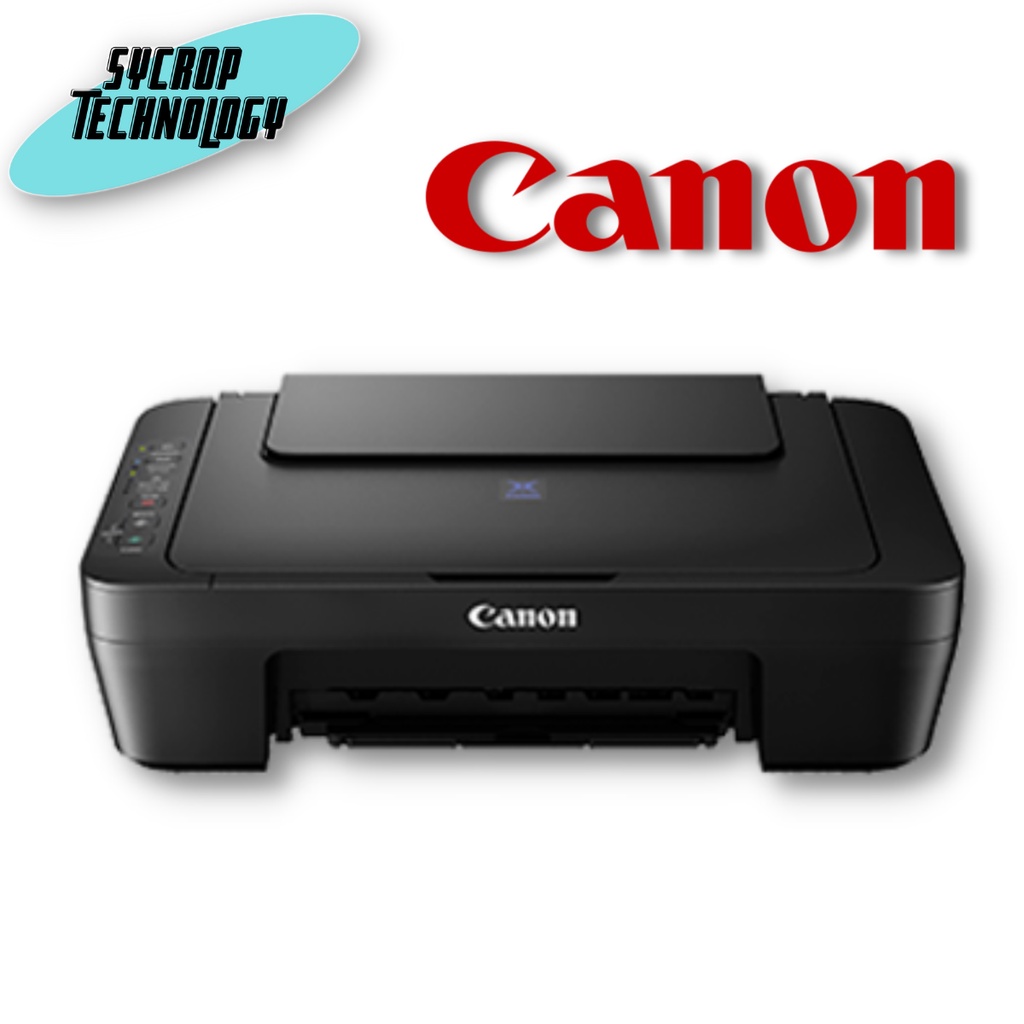 Canon E470 Inkjet Printer (ปริ้นต์, สแกน, และถ่ายเอกสาร ต่อด้วย Wifi)