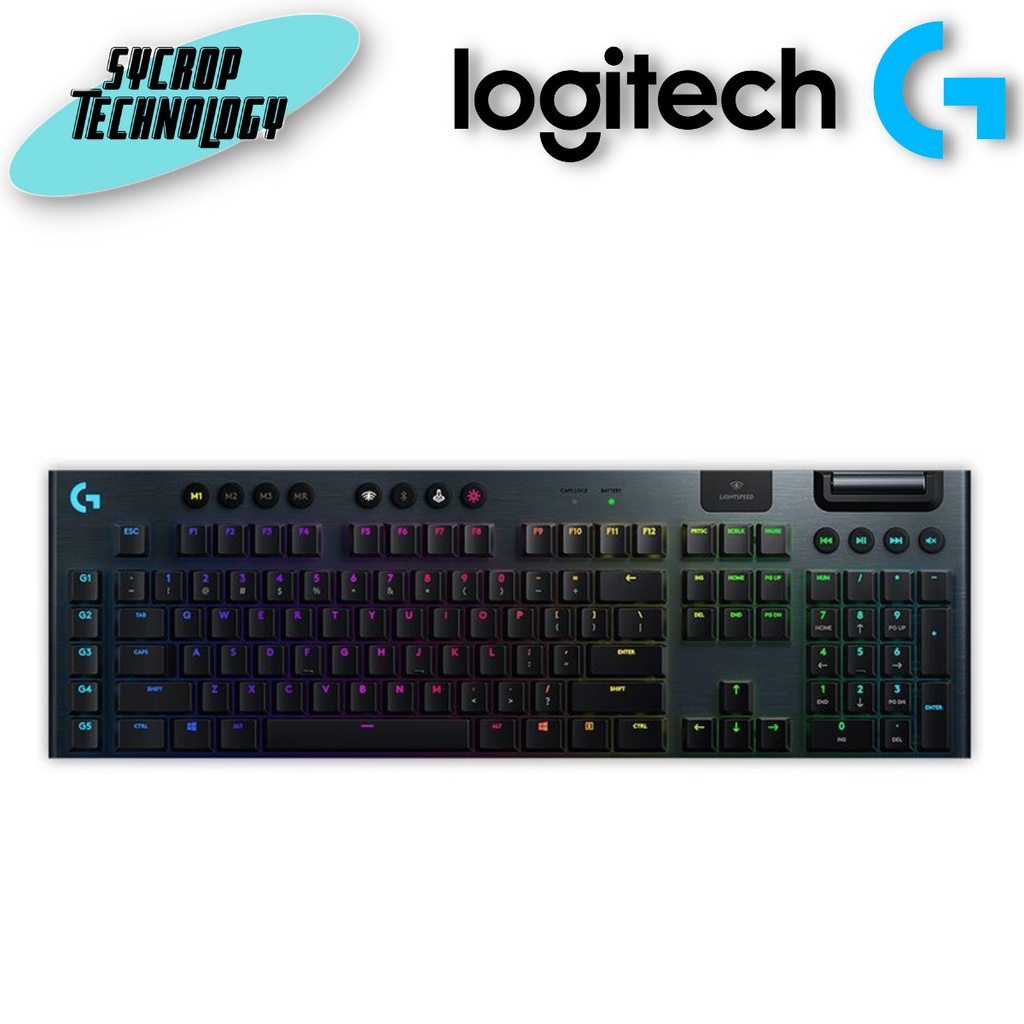 คีย์บอร์ดเชิงกลระบบไร้สาย G913 LIGHTSPEED
