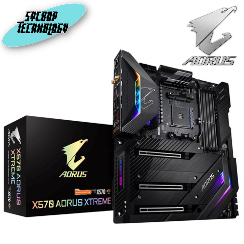 MAINBOARD (เมนบอร์ด) AM4 GIGABYTE X570 AORUS XTREME ประกันศูนย์ เช็คสินค้าก่อนสั่งซื้อ