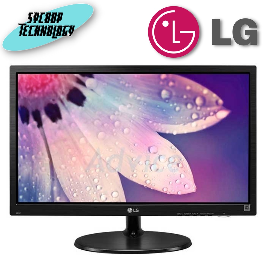 Monitor 18.5'' LG 19M38A-B (TN, VGA) 60Hz ประกันศูนย์ เช็คสินค้าก่อนสั่งซื้อ