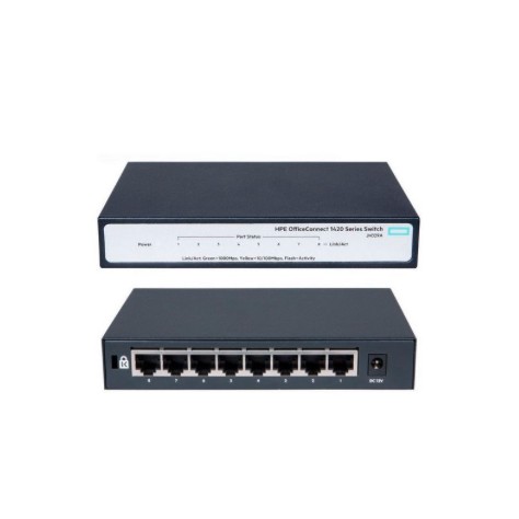 HPE Aruba (Network) switch office conncet 1420 8G Switch JH329A