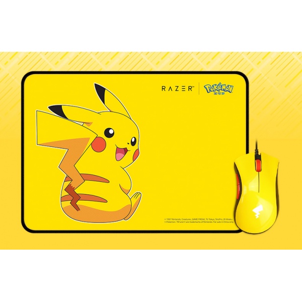 Razer|Pokémon – Pikachu Limited Edition Mouse+Mat Bundle (เมาส์&แผ่นรองเมาส์)