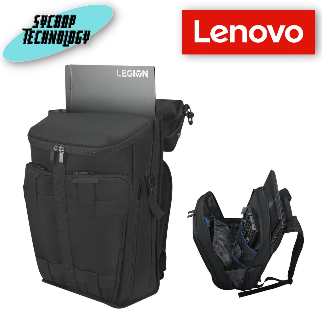 กระเป๋า Lenovo Legion Active Gaming Backpack, 17" Laptop Compartment, Extra-Durable&Water Resistant