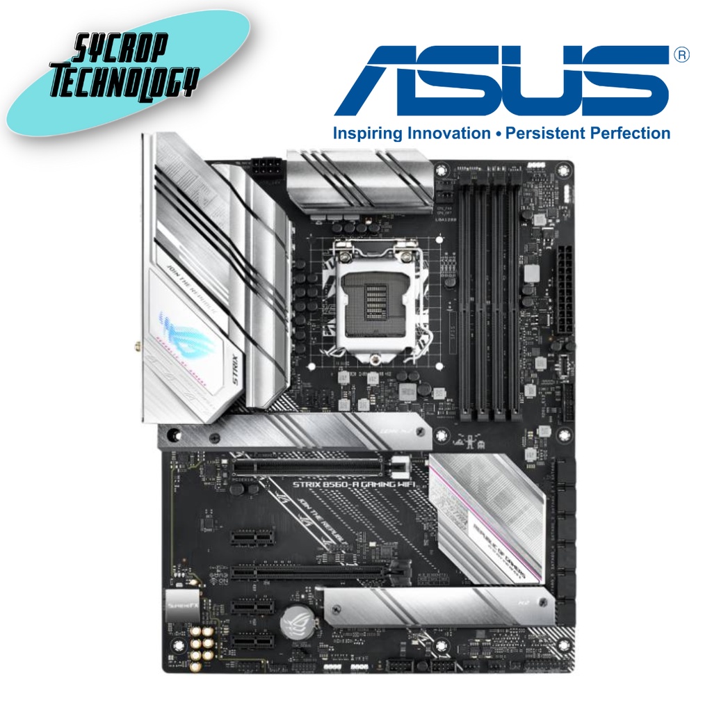 เมนบอร์ด ASUS Mainboard ROG STRIX B560-A GAMING WIFI LGA-1200 ประกันศูนย์