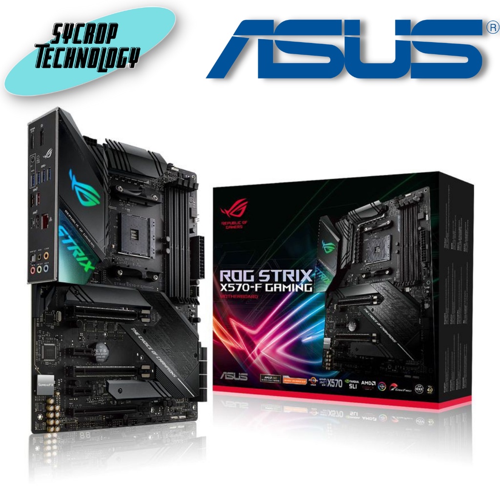 MAINBOARD (AM4) ASUS ROG STRIX X570-F GAMING
