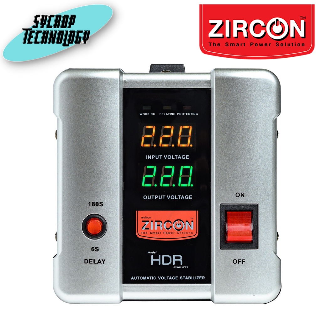 Zircon Stabilizer HDR_1000VA/800W