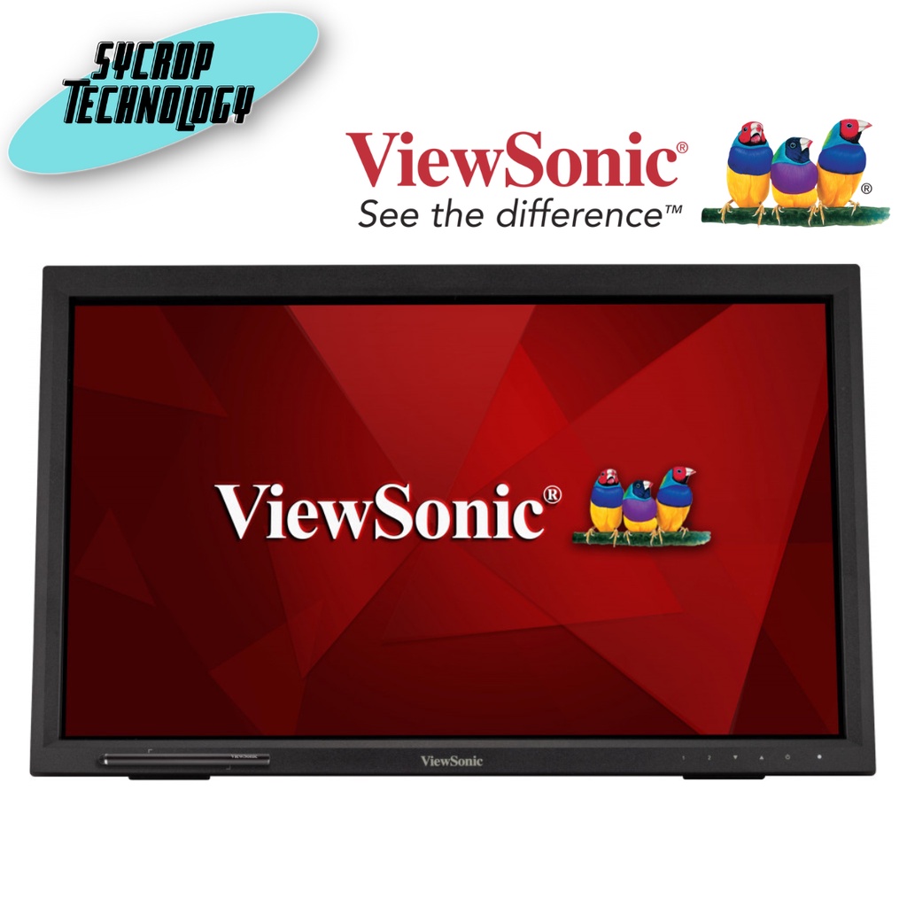 จอมอนิเตอร์ จอสัมผัส IR VIEWSONIC MONITOR TD2223 (IPS 75Hz Touch Portable) ประกันศูนย์ เช็คสินค้าก่อนสั่งซื้อ
