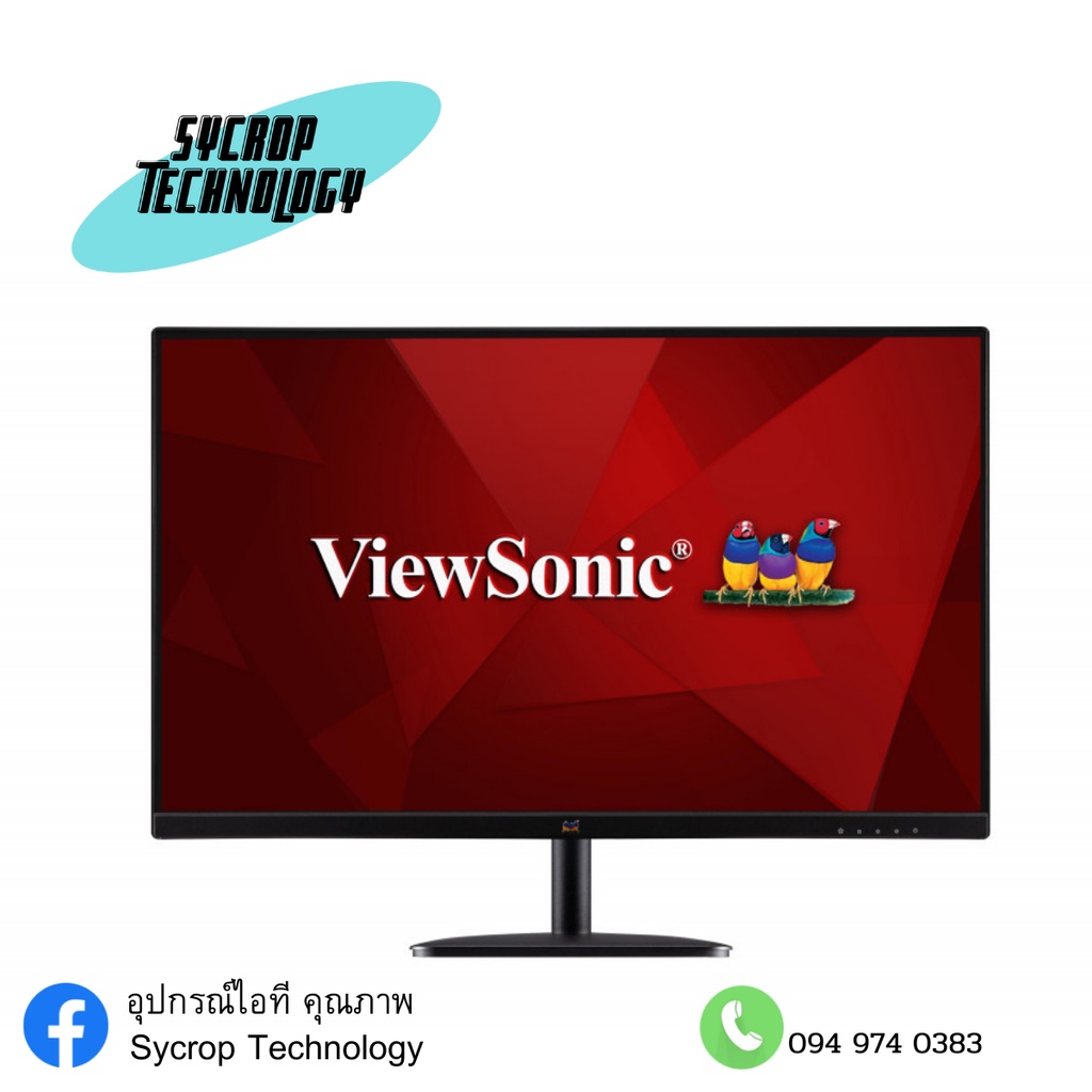 MONITOR (จอมอนิเตอร์) VIEWSONIC VA2732-H 27” IPS 75Hz Monitor Featuring HDMI
