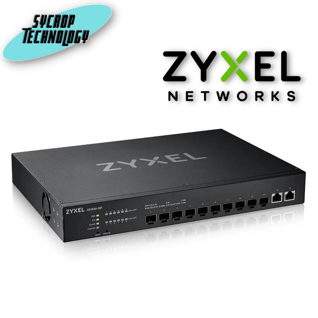 Zyxel XS1930-12F 10/12-port Multi-Gigabit Smart Managed Switch